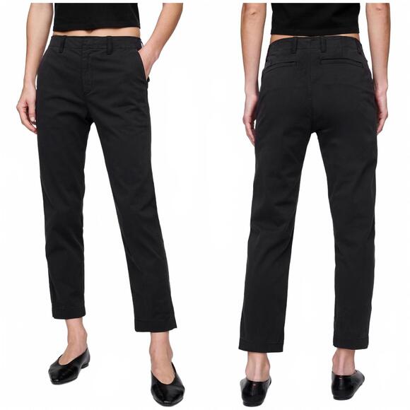 GAP Pants - Gap Mid Rise Downtown Khakis NWT Black Size 8